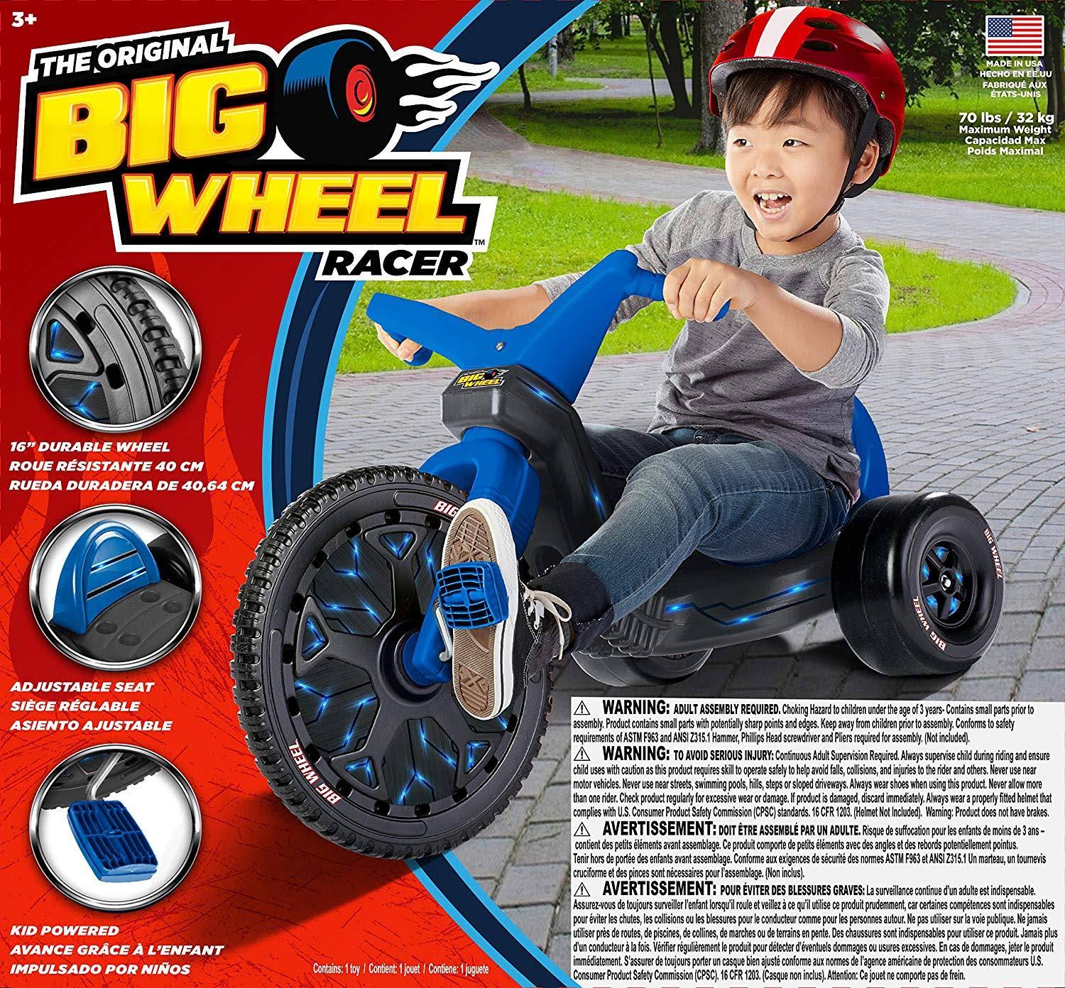 The Original Big Wheel – 16×22 Blue - Image 4