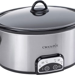 Crock-Pot 4-Quart Smart-Pot Programmable Slow Cooker, Silver