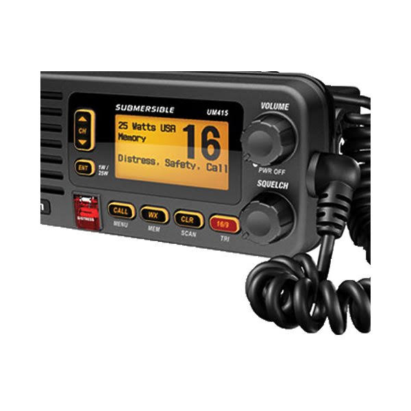 Uniden Oceanus D VHF Marine Radio, Black - Image 3