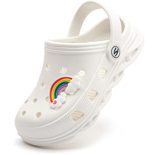 WOUEOI Kid’s Girls Boys Clogs Garden Shoes Cartoon Slides Sandals Beach Slipper Children - Image 6