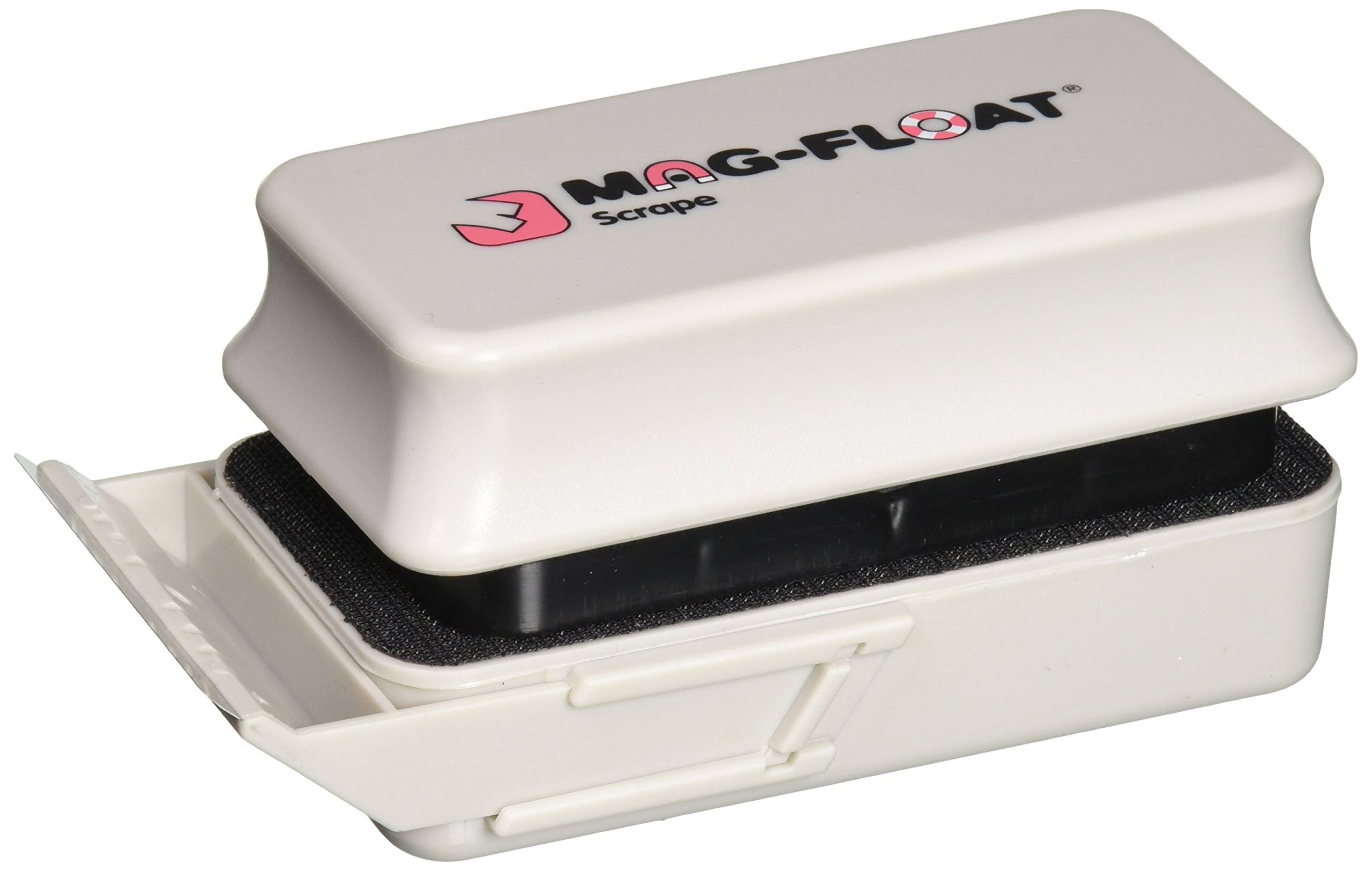 Mag-Float Glass Magnetic Aquarium Cleaner with Scraper, Large