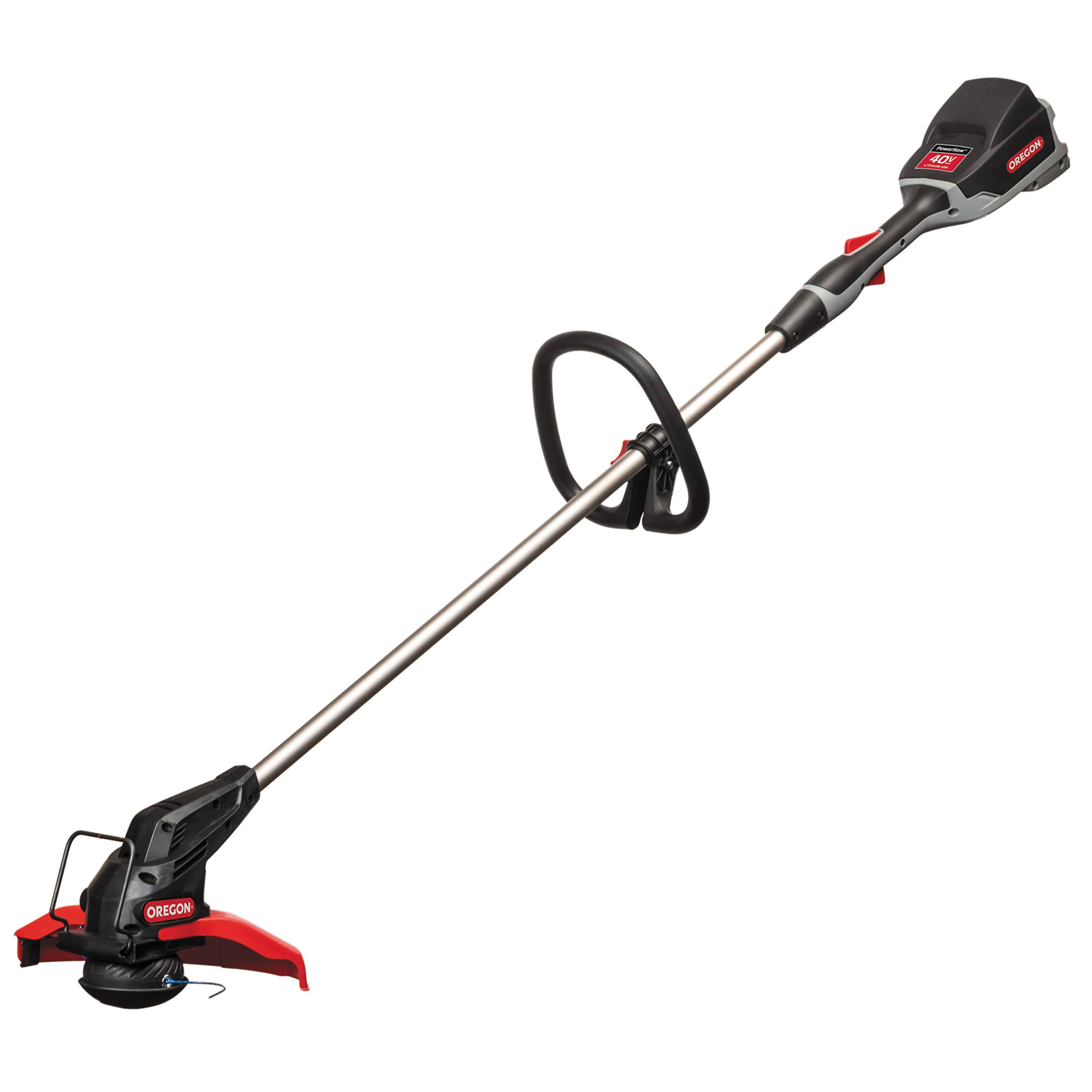 Oregon Cordless 40V Max ST275 Trimmer/Edger Kit with 2.6 Ah Battery, Charger u0026 Gator Speed Load System 590498