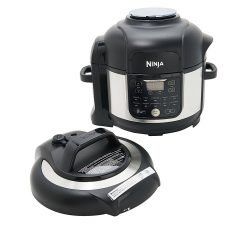 Ninja Foodi 6.5-qt Deluxe Pressure Cooker and Air Fry ,Stainless Steel