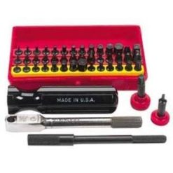 Wadsworth Ratchet Set Mini Super Deluxe 52 PC w/4 Tools