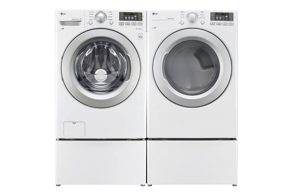 LG WM3270CW 4.5 Cu. ft. White Front Load Washer - Image 5