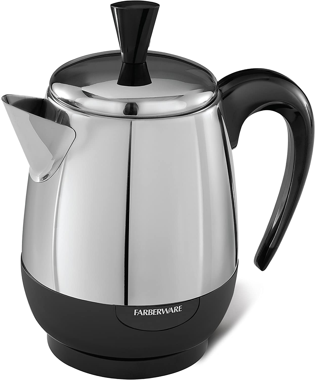 Farberware 2-4-Cup Percolator, Stainless Steel, FCP240