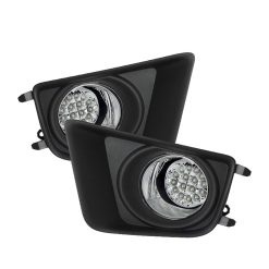 2012-2015 Toyota Tacoma Spyder LED Fog Lights Clear 5075154