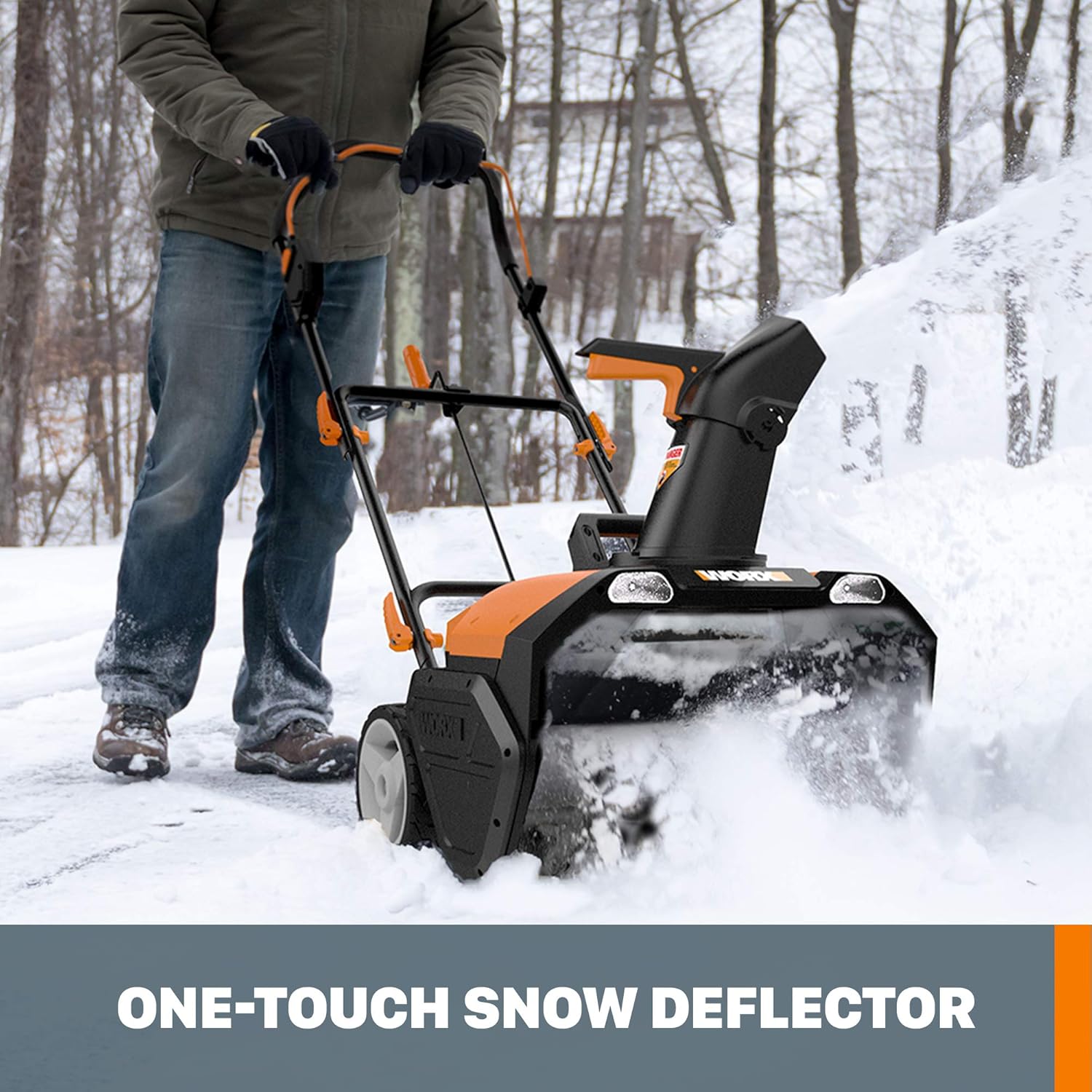 Worx WG471 40V Power Share 20 Cordless Snow Blower with Brushless Motor - Image 5