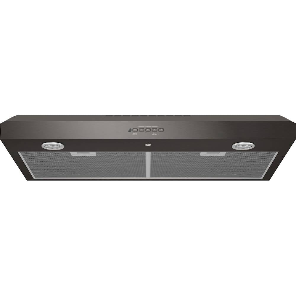 GE – 36 Convertible Range Hood – Black stainless steel