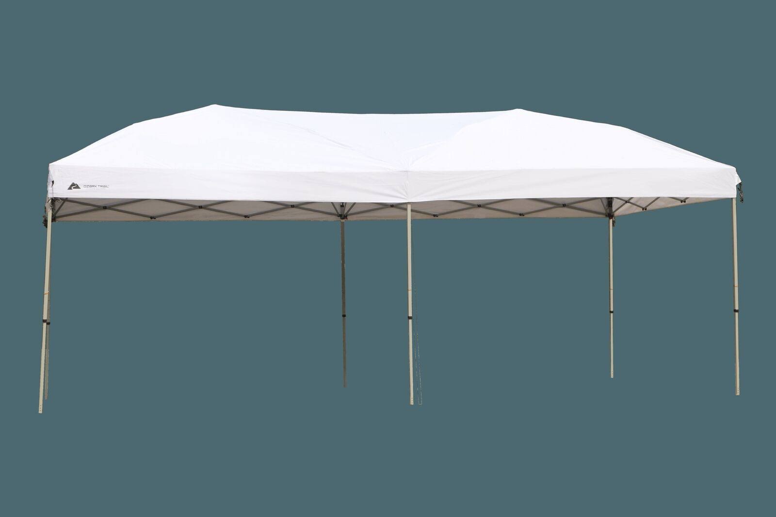 Ozark Trail 20×10 Straight Leg Instant Canopy (200 Sq. ft Coverage) - Image 2