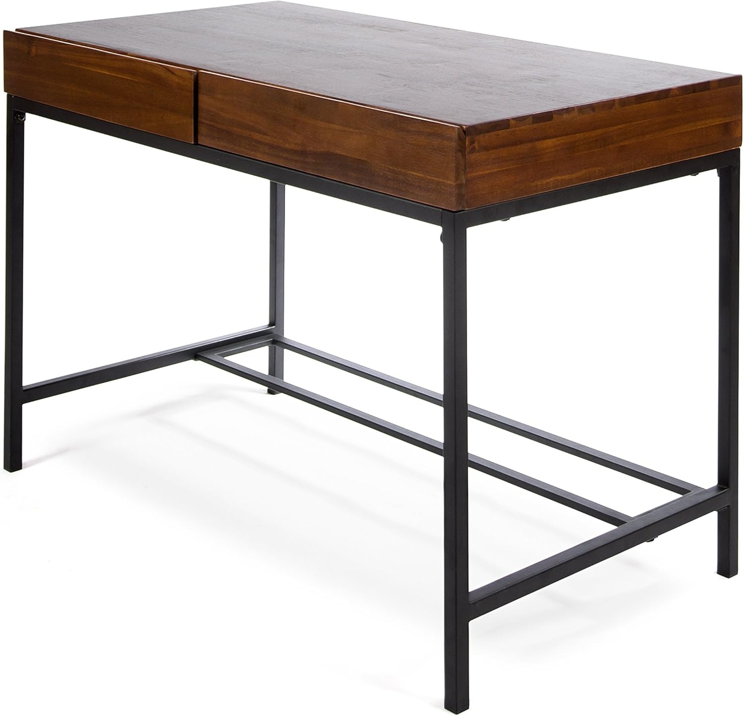 Fashionable Modern Wood Desk, Crafted to Exacting Standards Storage Desk, Durable Computer Office Desk for Home Office - Image 8