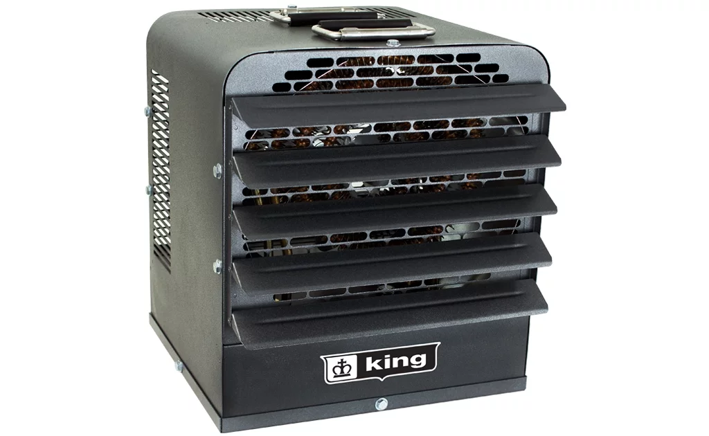 King Electric PKB-FM 5KW /208V / 3-Ph Portable Unit Heater, PKB2005-3-T-FM