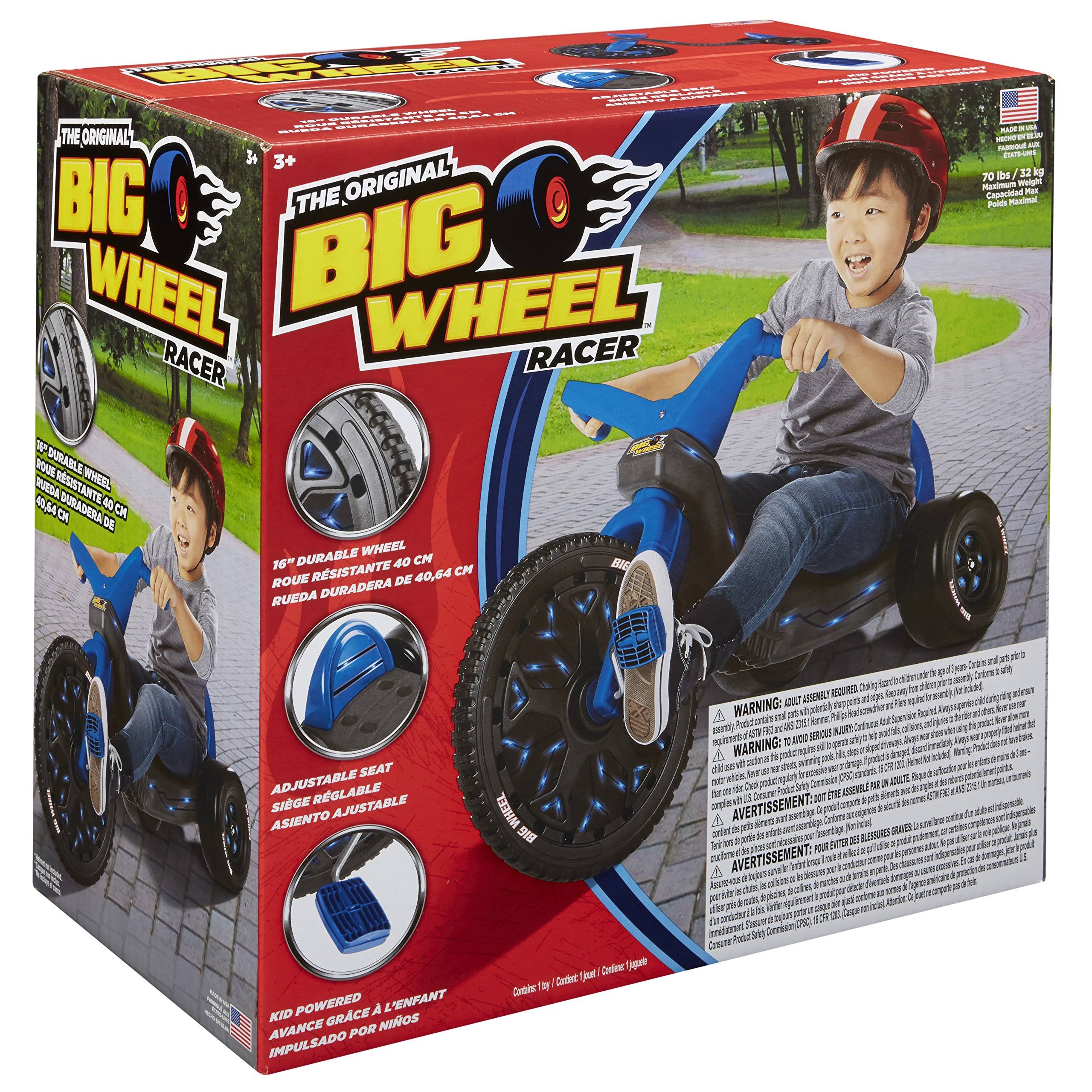 The Original Big Wheel – 16×22 Blue
