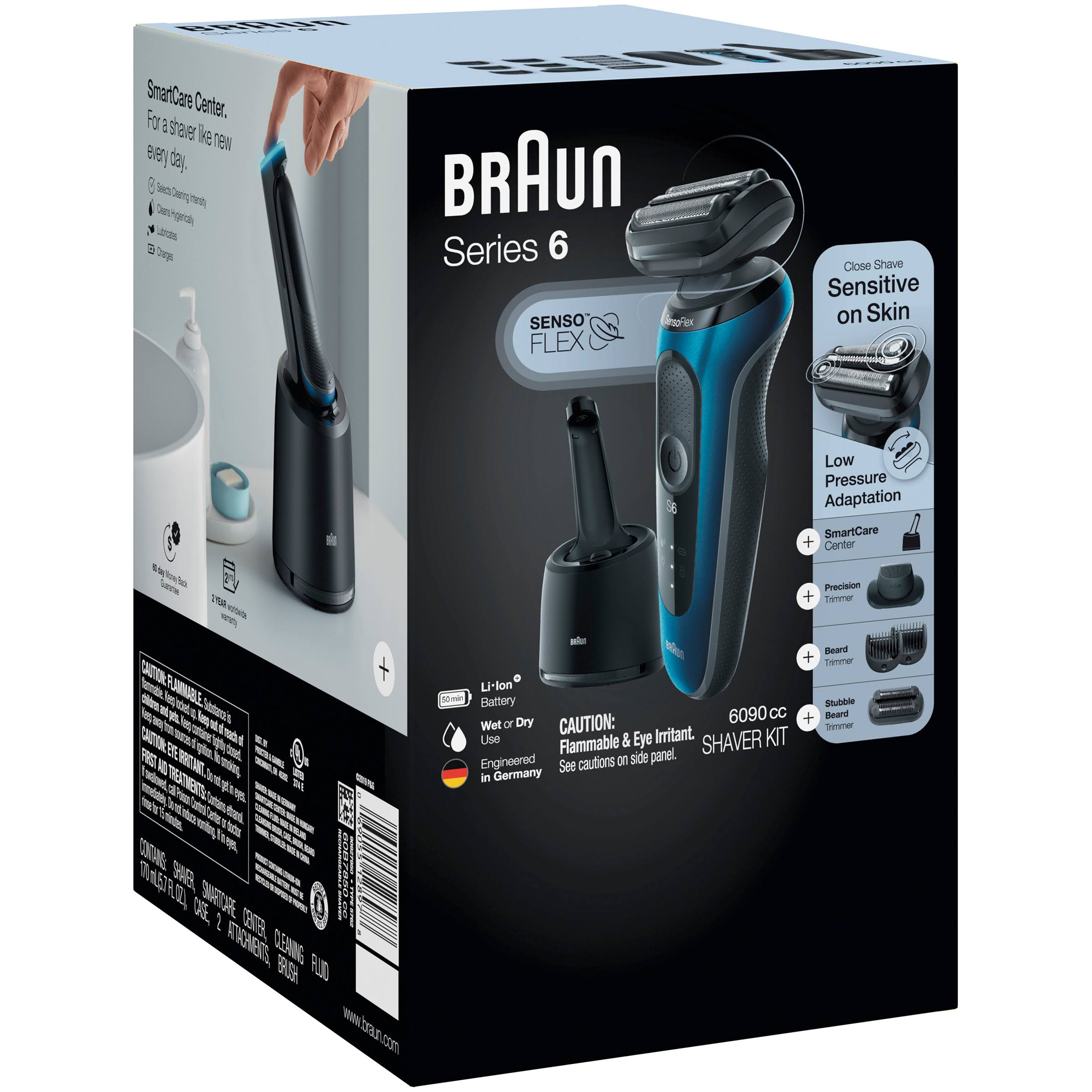 Braun Series 6 Rechargeable Electric Razor for Men - Image 8