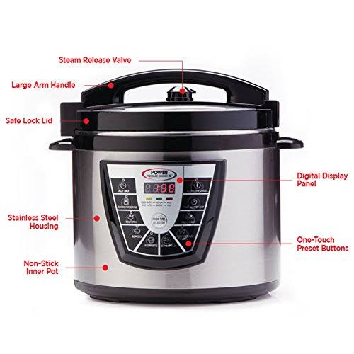 Power Pressure Cooker XL 10 qt - Image 7