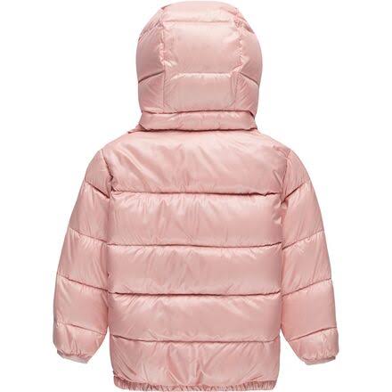 Patagonia Baby Hi-Loft Down Sweater Hoody, Seafan Pink / 18M - Image 3