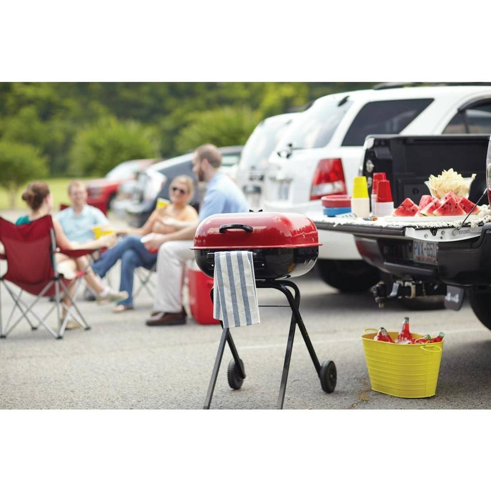 Aussie Walk-A-Bout Portable Charcoal Grill - Image 5