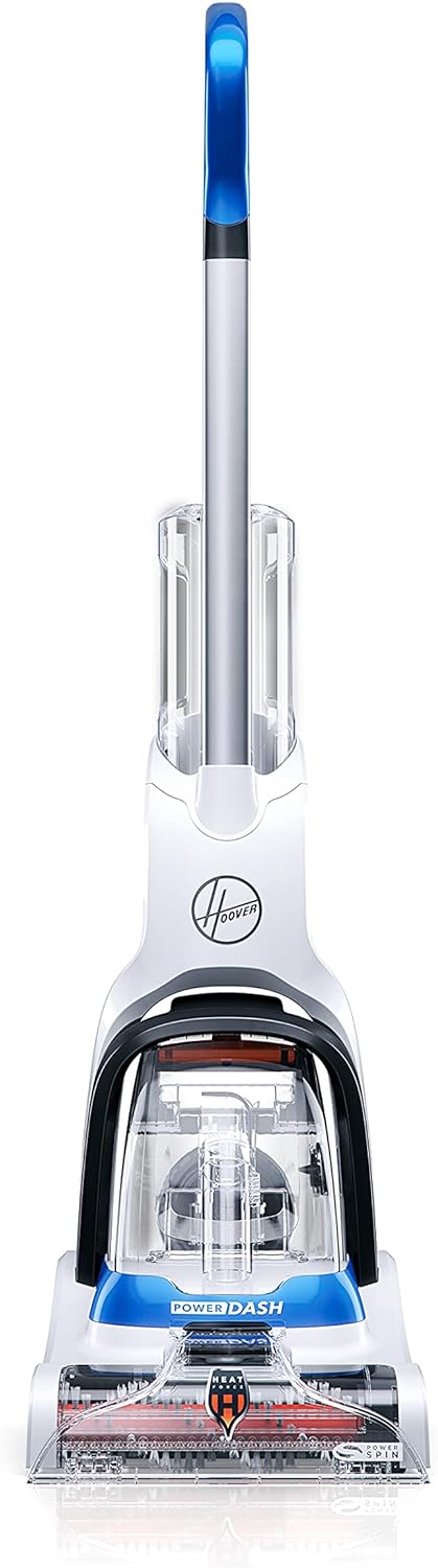 Hoover PowerDash Pet Compact Carpet Cleaner, Shampooer Machine, Lightweight, FH50700, Blue