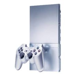 Alternative view of PlayStation 2 Slim Console Silver