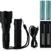 Convoy C8 + 365nm UV LED Flashlight with Patented Glass Filter