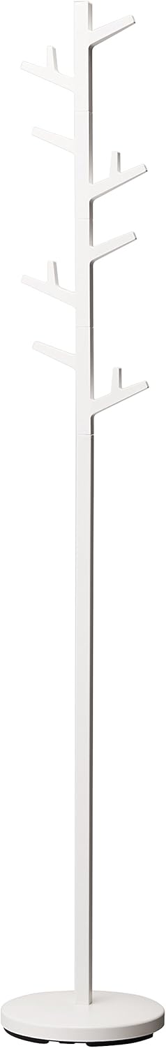 Yamazaki Home Rack Tree/Standing Coat and Hat Hanger, One Size, White - Image 2
