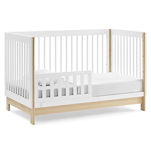 GAP babyGap Tate 4-in-1 Convertible Crib – Greenguard Gold Certified, Bianca White/Natural - Image 23