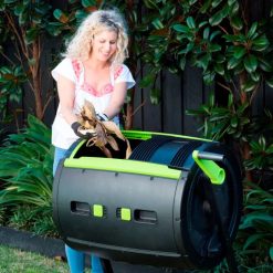 Alternative view of Maze 65-Gallon Compost Tumbler And Cart Combo
