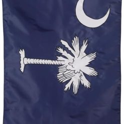 Evergreen Flag South Carolina Garden Applique Flag | Patriotic Garden Flag 12×18 Double Sided | Patriotic House Flags For Outside | All Seasons | Small American Flag for Yard Porch Garden