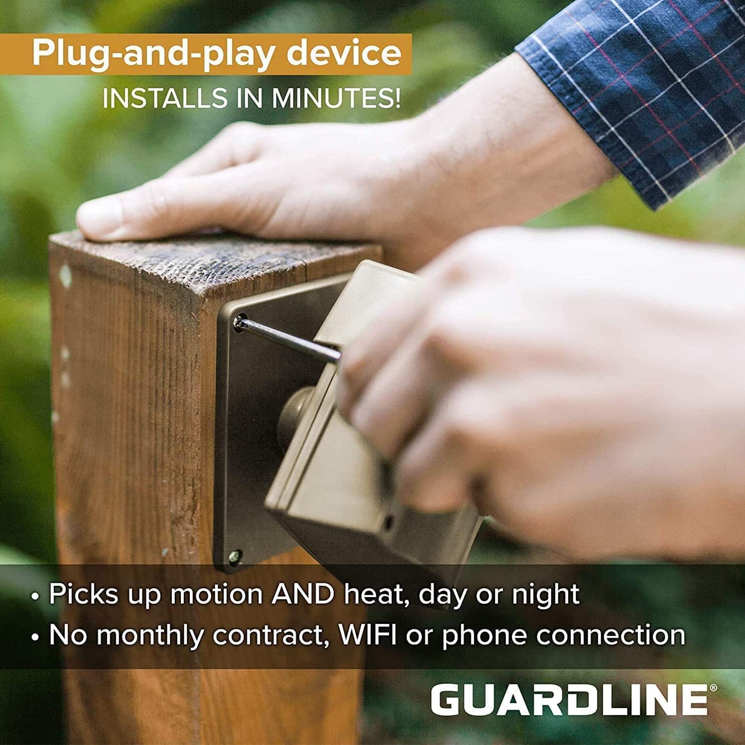 Guardline Wireless Driveway Alarm – Motion Sensor Alarm Set with 4 Sensors and 1 Receiver – 500 Foot Range – Weatherproof, Outdoor Security Alert System for Home & Property? - Image 3