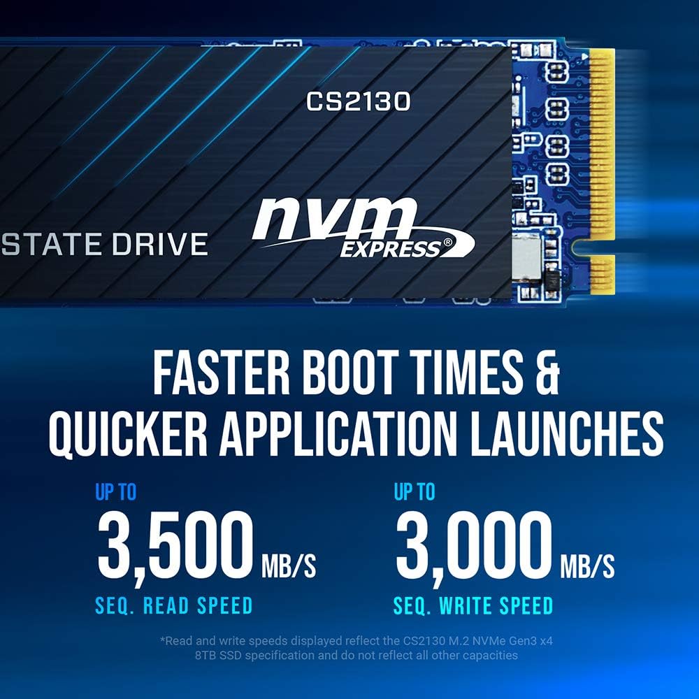 Data Storage CS2130 8TB M.2 NVMe Internal Solid State Drive (SSD) – M280CS2130-8TB-RB - Image 5