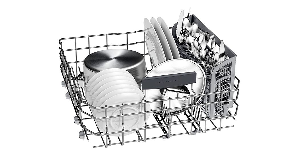 Bosch – 800 Series 24 Top Control Built-In Dishwasher with CrystalDry, Stainless Steel Tub, 3rd Rack, 42 dBa – Custom Panel Ready - Image 16