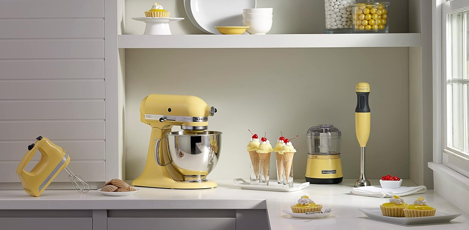 KitchenAid Artisan Series 5 Quart Tilt Head Stand Mixer with Pouring Shield KSM150PS, Cast Iron - Image 78