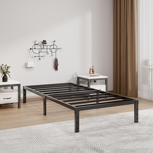 Metal Bed Frame Full Size – 14 Inch Heavy-Duty Full Platform Bed Frame No Box Spring Needed, Easy Assembly, Noise-Free, Sturdy Mattress Foundation, Underbed Storage Space - Image 35