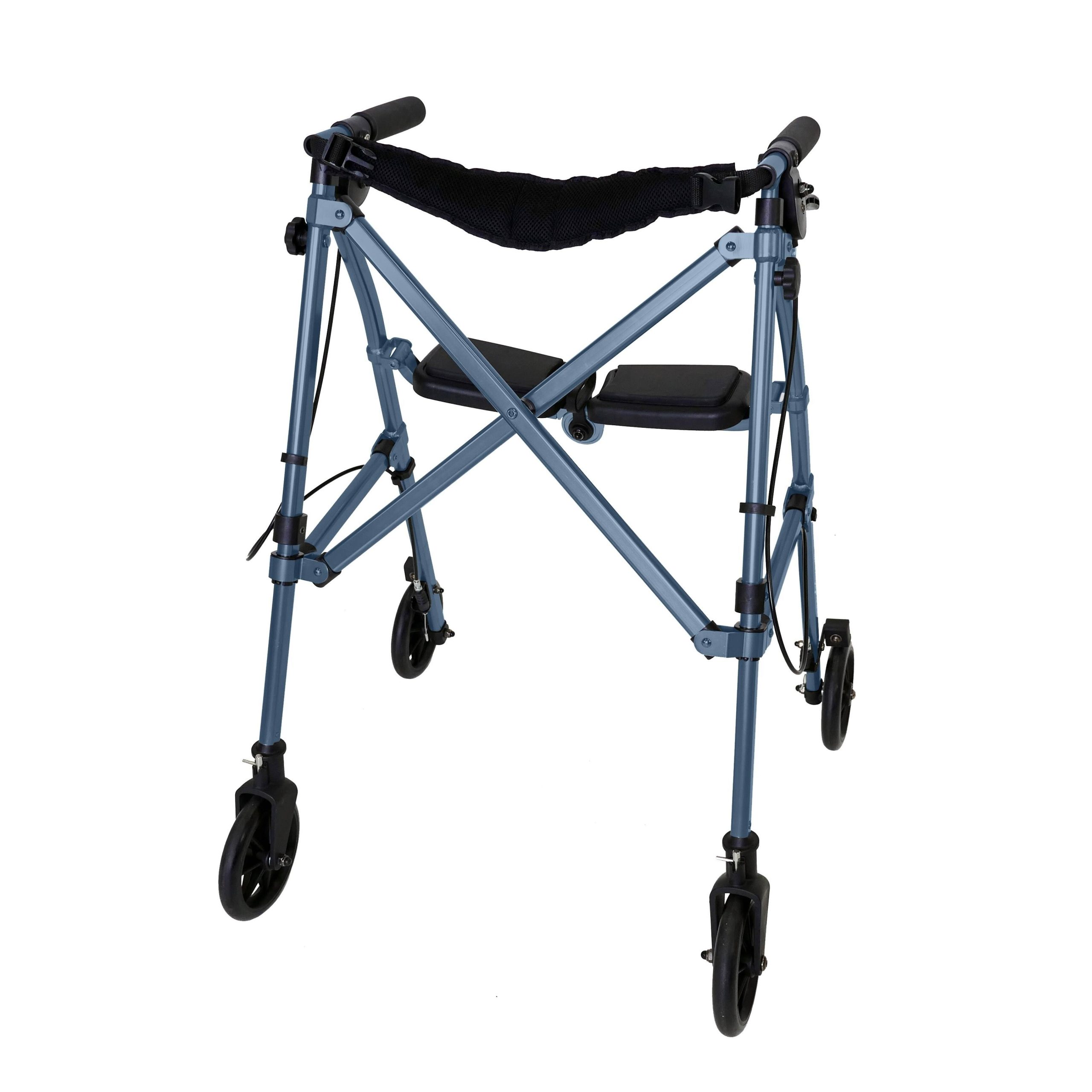 Able Life Space Saver Rollator Cobalt Blue – Each