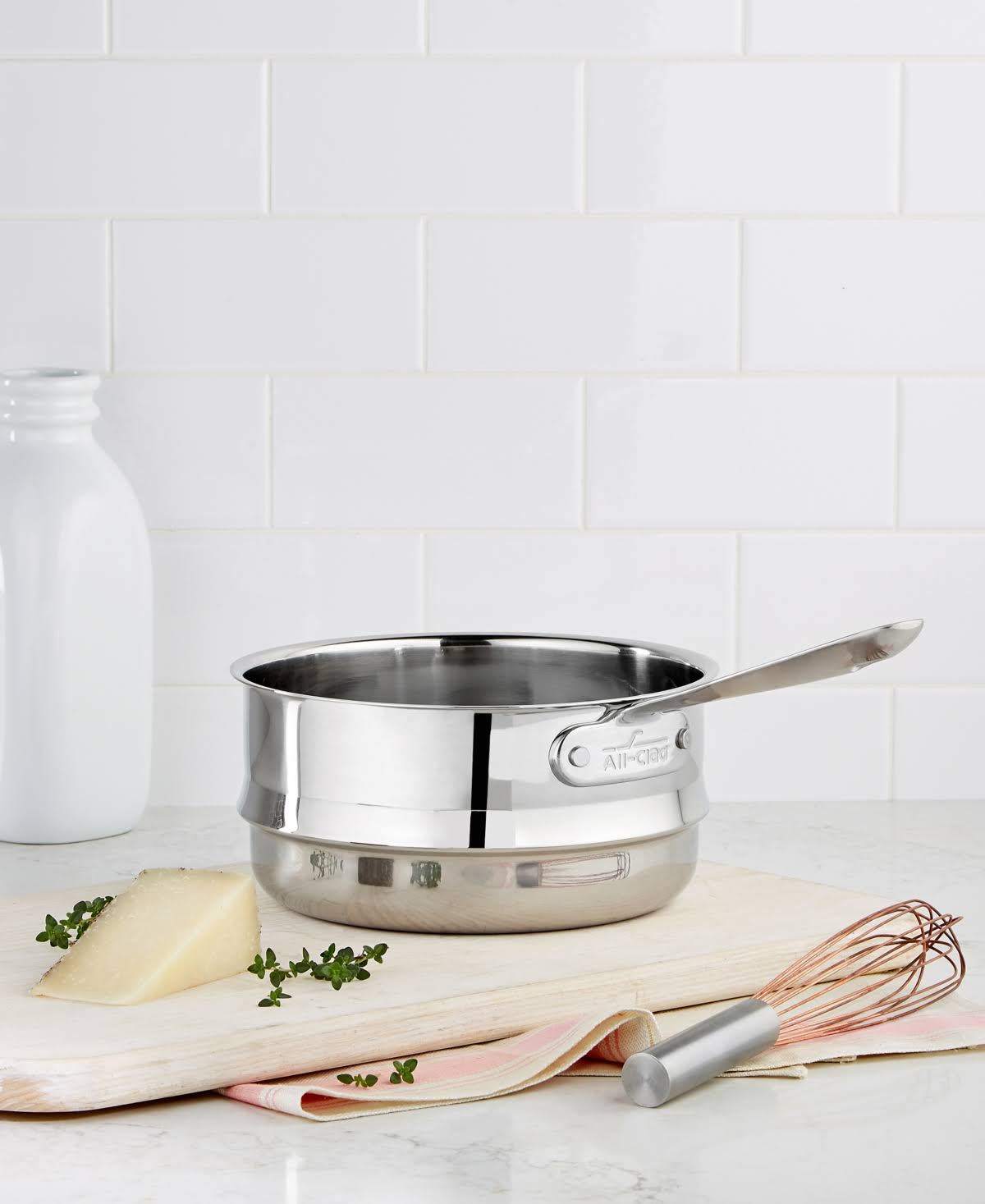 All-Clad Stainless 3 qt Double Boiler Insert - Image 3
