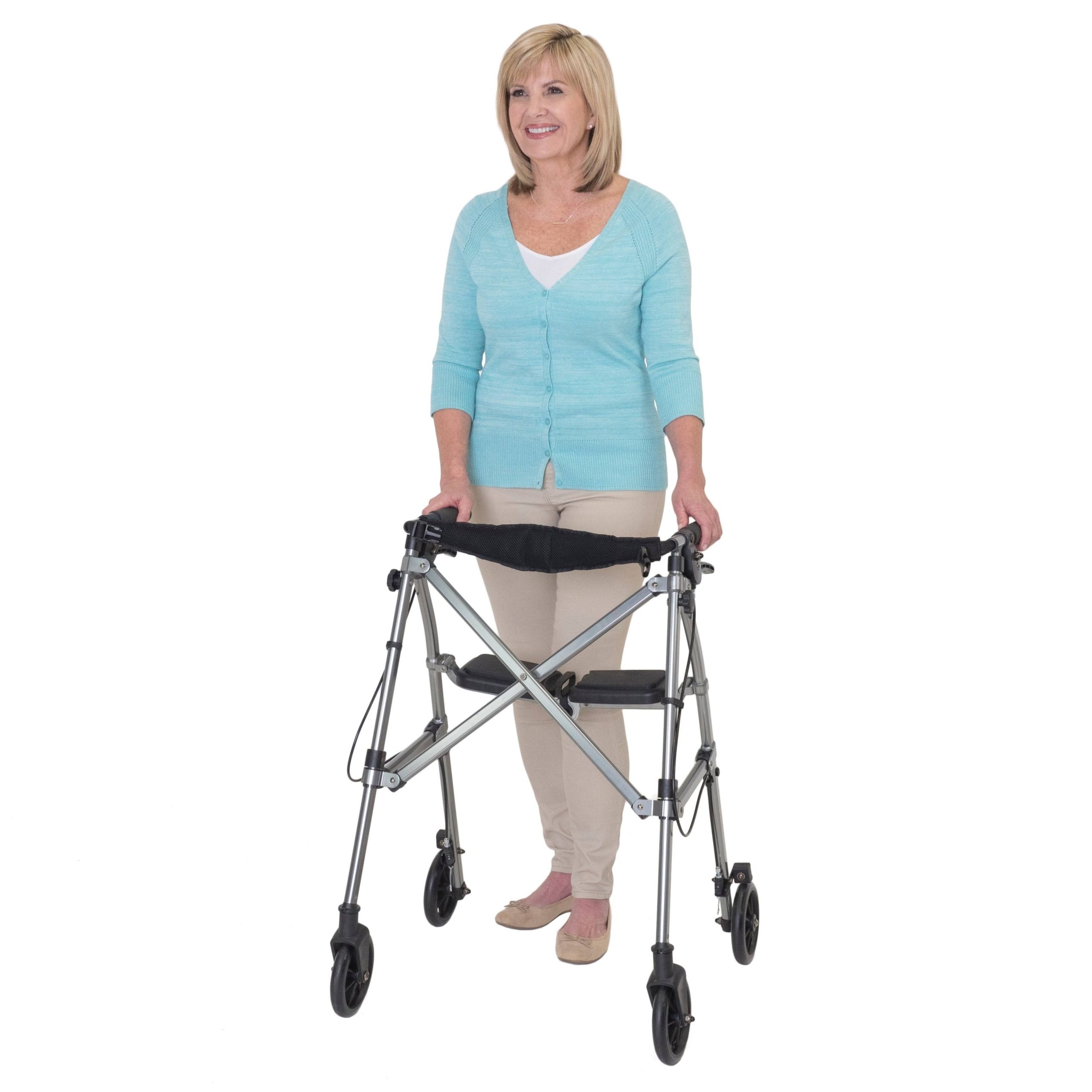 Able Life Space Saver Rollator Cobalt Blue – Each - Image 2