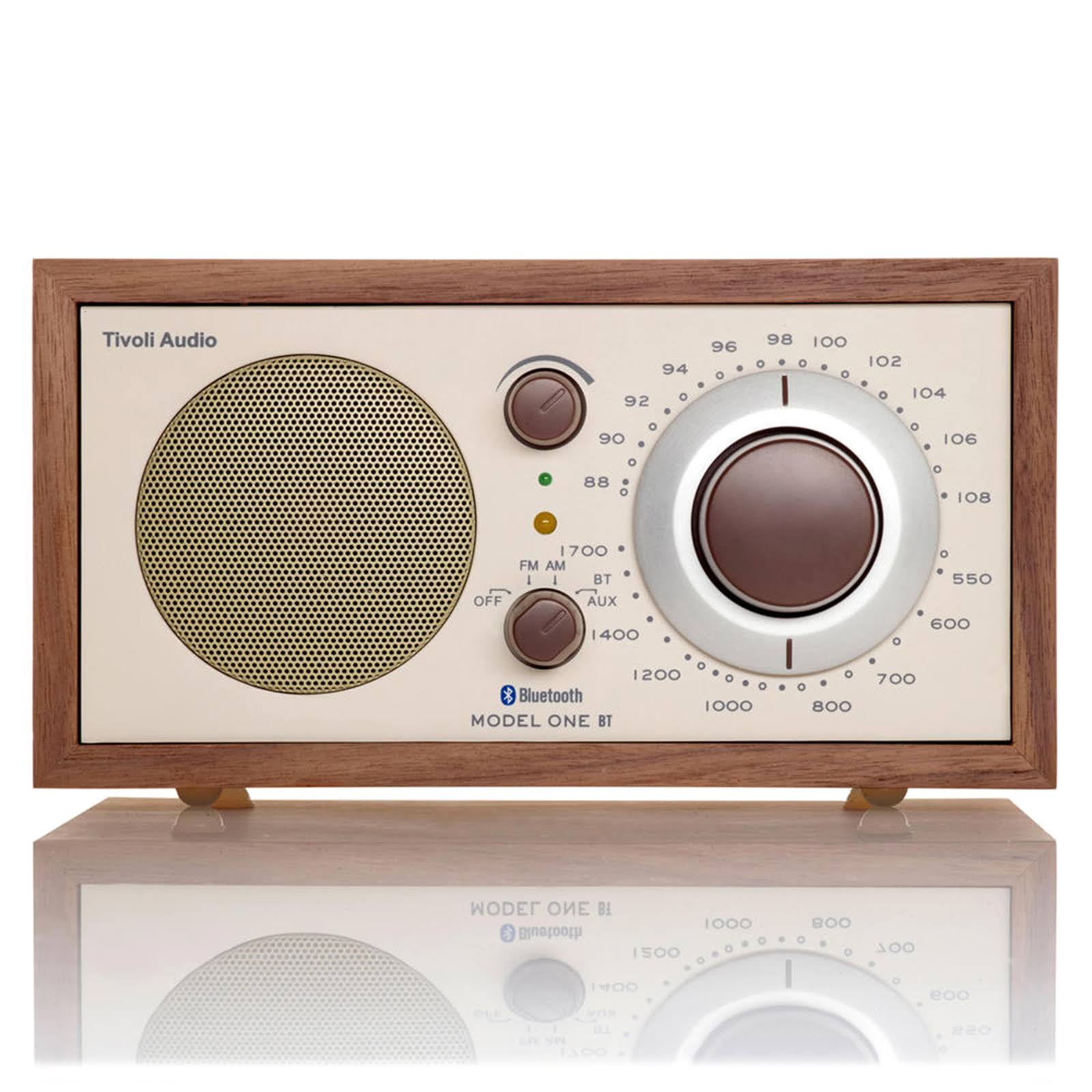 Tivoli Audio Model One Bluetooth AM/FM Radio (Walnut/Beige)