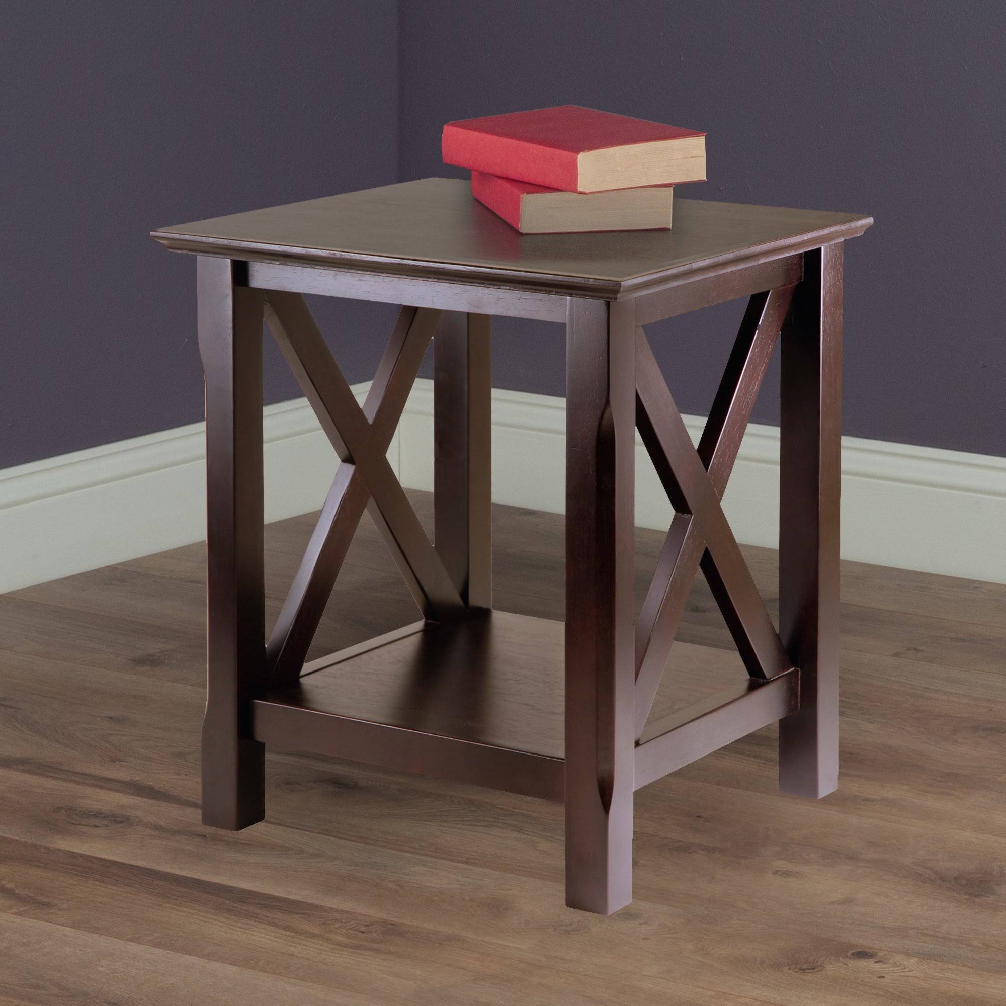 Xola Console Table with 2 Drawers – Cappuccino – Winsome - Image 4