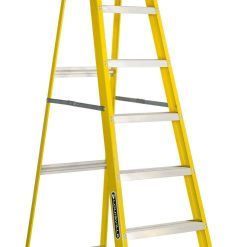 Louisville Ladder 8& Fiberglass Step Ladder, 250-lb Capacity, W-3118-08