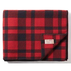 Filson Mackinaw Blanket – Red/Black
