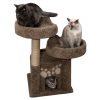 New Cat Condos Double Perch Solid Wood Cat Condo (Brown)