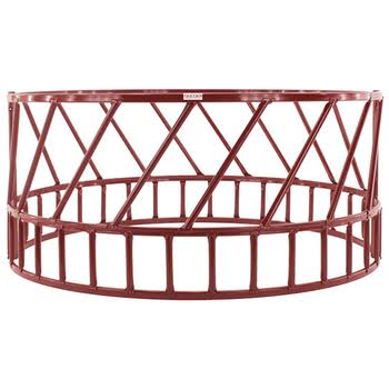 Tarter 14g2o Heavy-Duty Slant Bar Cattle Hay Feeder, Red – 2 Piece