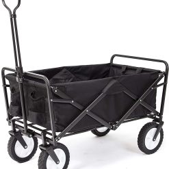 MacSports Collapsible Folding Outdoor Utility Wagon?? Black