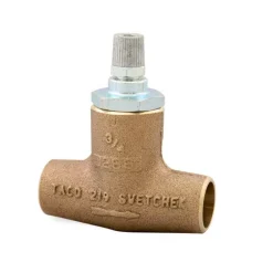 Taco 219-4 3/4×22 Sweat Bronze Horizontal Flo-Check Valve
