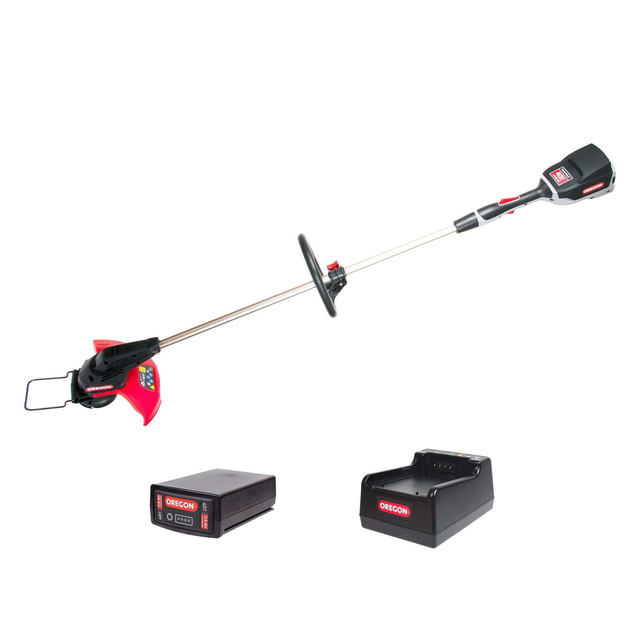 Oregon Cordless 40V Max ST275 Trimmer/Edger Kit with 2.6 Ah Battery, Charger u0026 Gator Speed Load System 590498 - Image 2