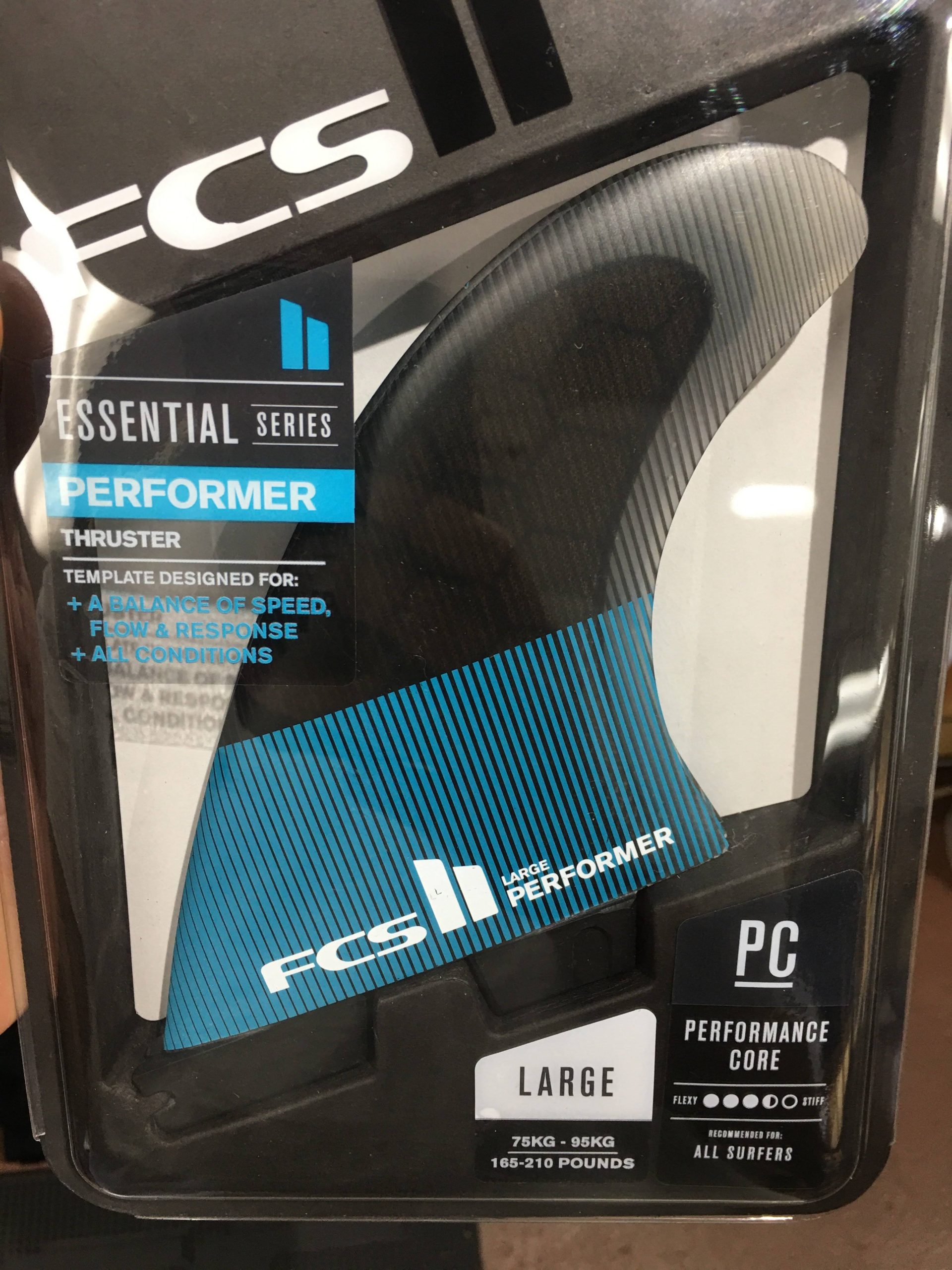 FCS II Performer PC Tri Fins Medium - Image 3