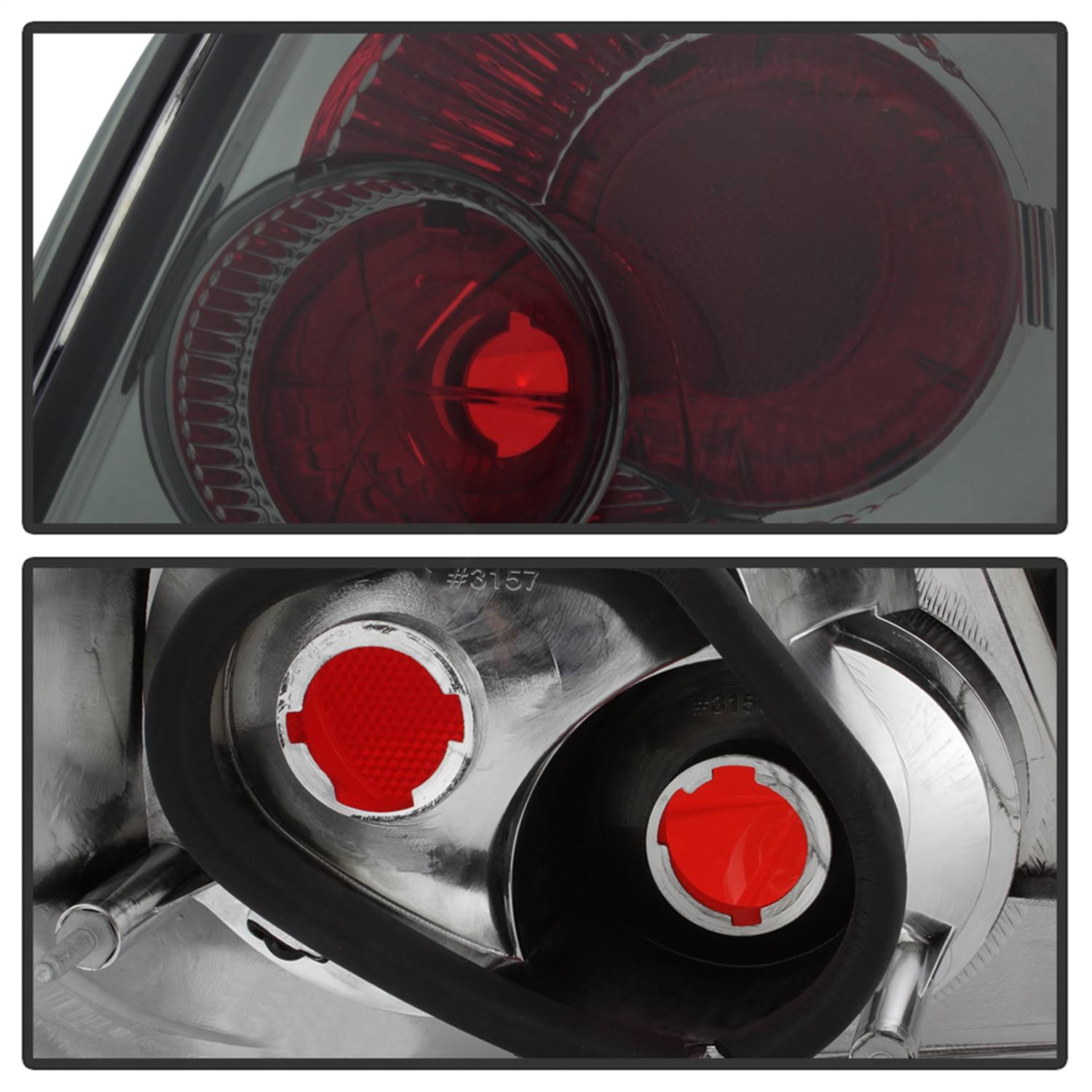 ( Spyder ) Toyota Corolla 03-08 Euro Style Tail Lights – Smoke 5033673 - Image 4