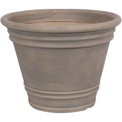 Sunnydaze Franklin Polyresin Outdoor Flower Pot Planter – 20