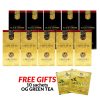 10 Boxes Organo Gold Gourmet (5) Cafe Latte (5) Black Coffee