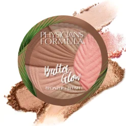 Physicians Formula Butter Glow Bronzer + Blush, Ultra Creamy 2-In-1 Formula, Illuminating & Moisturizing Butter Blend – Healthy Glow